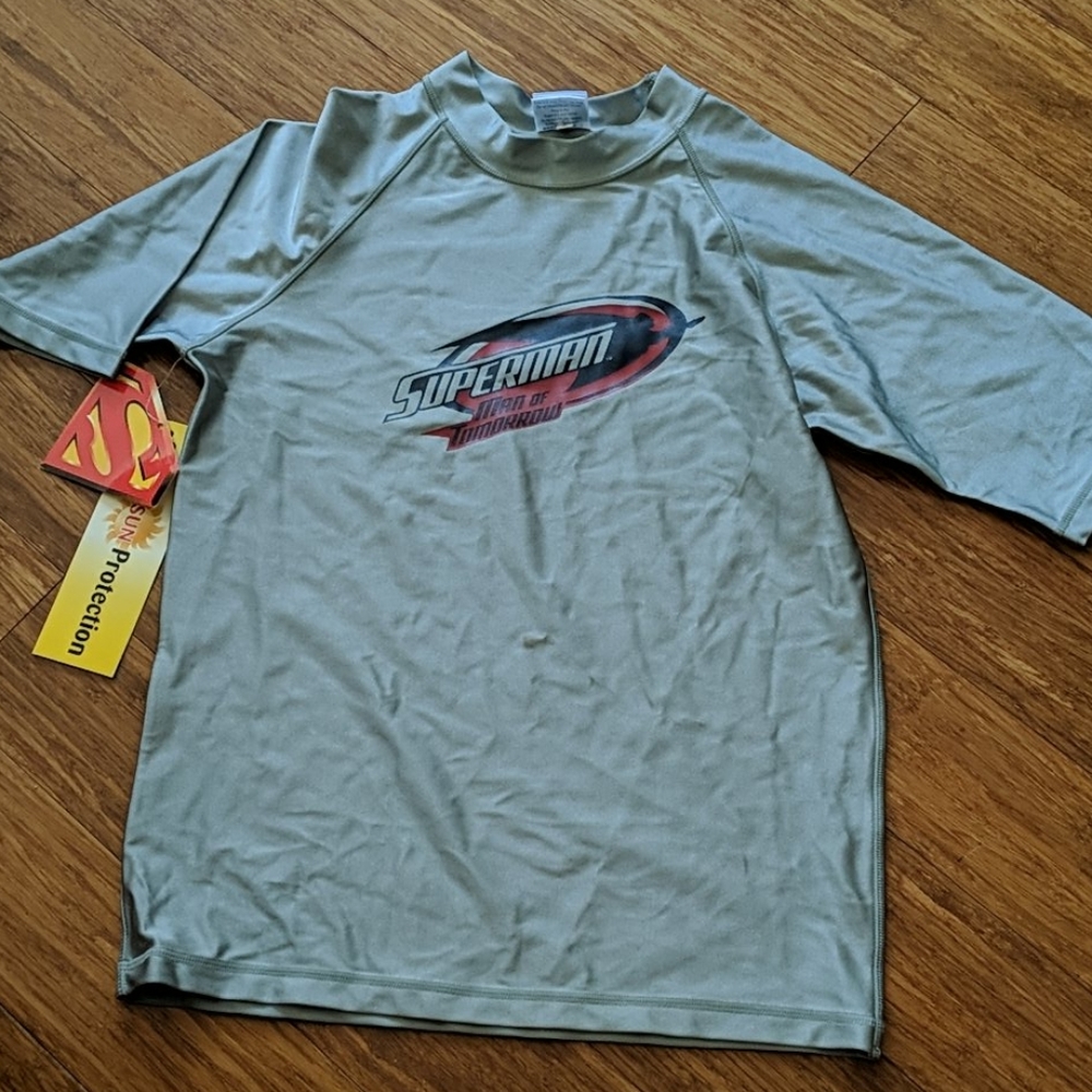 SunSmart 50 SPF rashguard shirt NWT Med 10 12 14